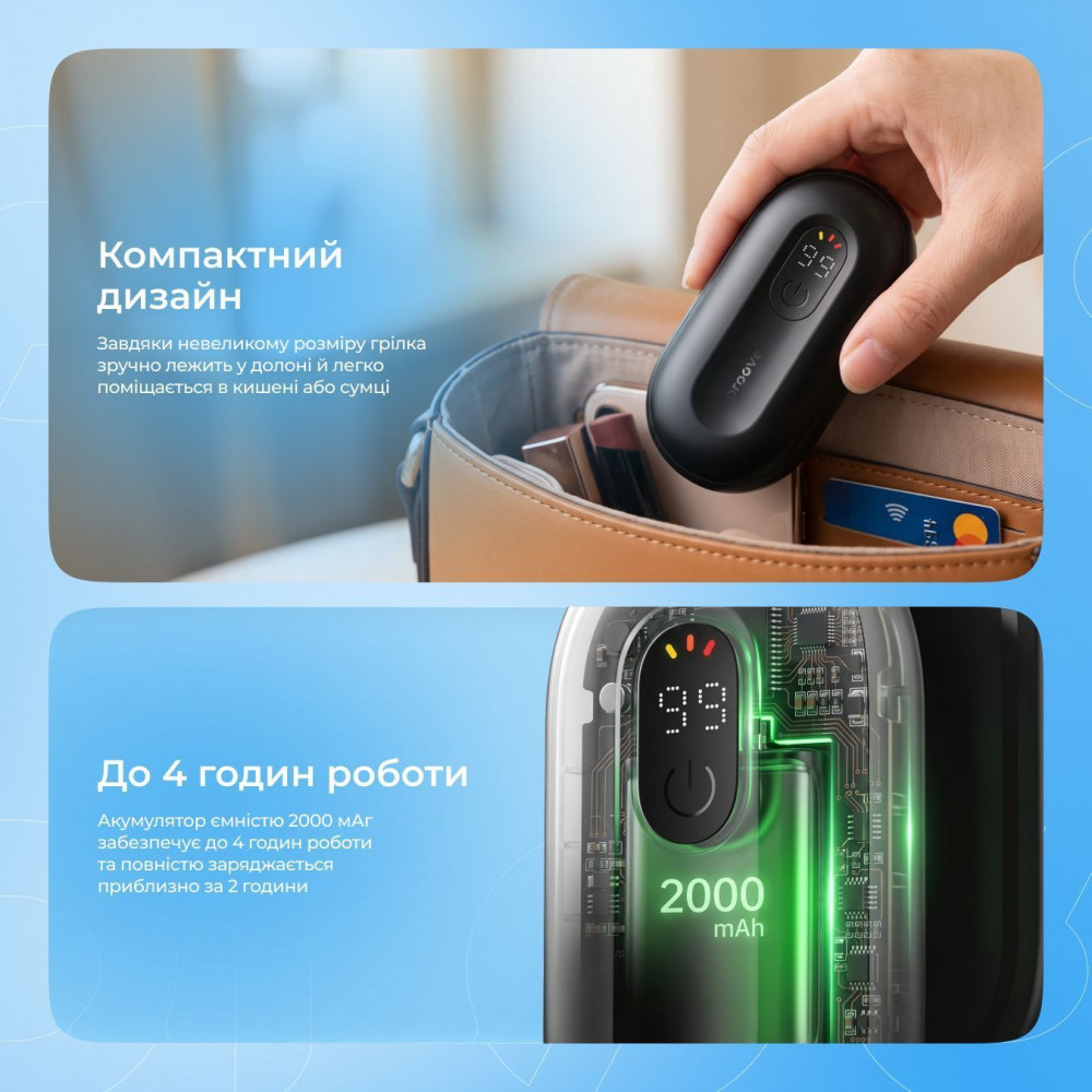 Грілка для рук Proove HeatPod — Придбати в Україні - фото 5