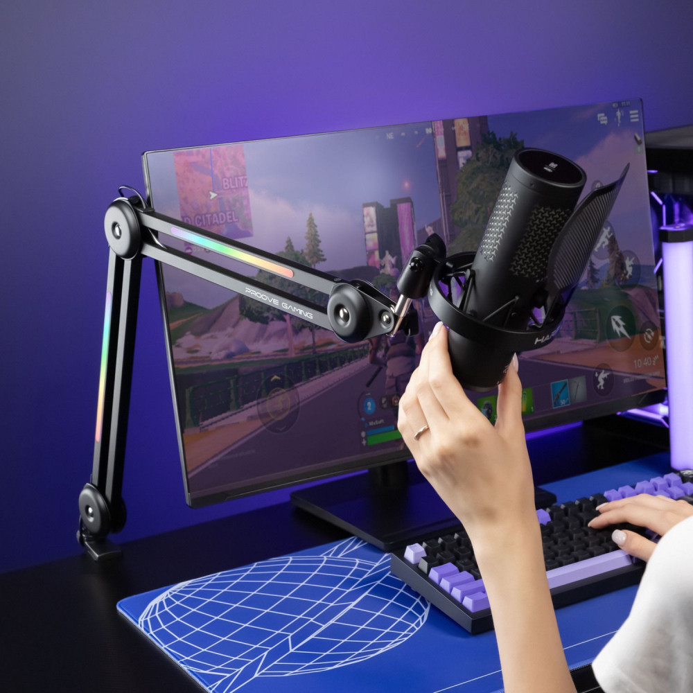 Пантограф для мікрофону Proove Gaming Neon Arm — Придбати в Україні - фото 10