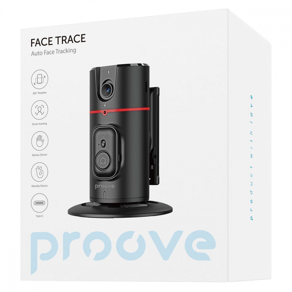 Монопод Proove Face Trace Auto Face Tracking (95 mm) — Придбати в Україні - фото 1
