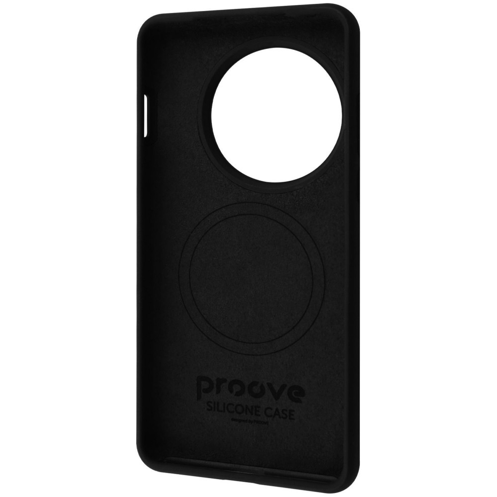 Чехол Proove Silicone Case with Magnetic Ring OnePlus 13 black на картинке №3
