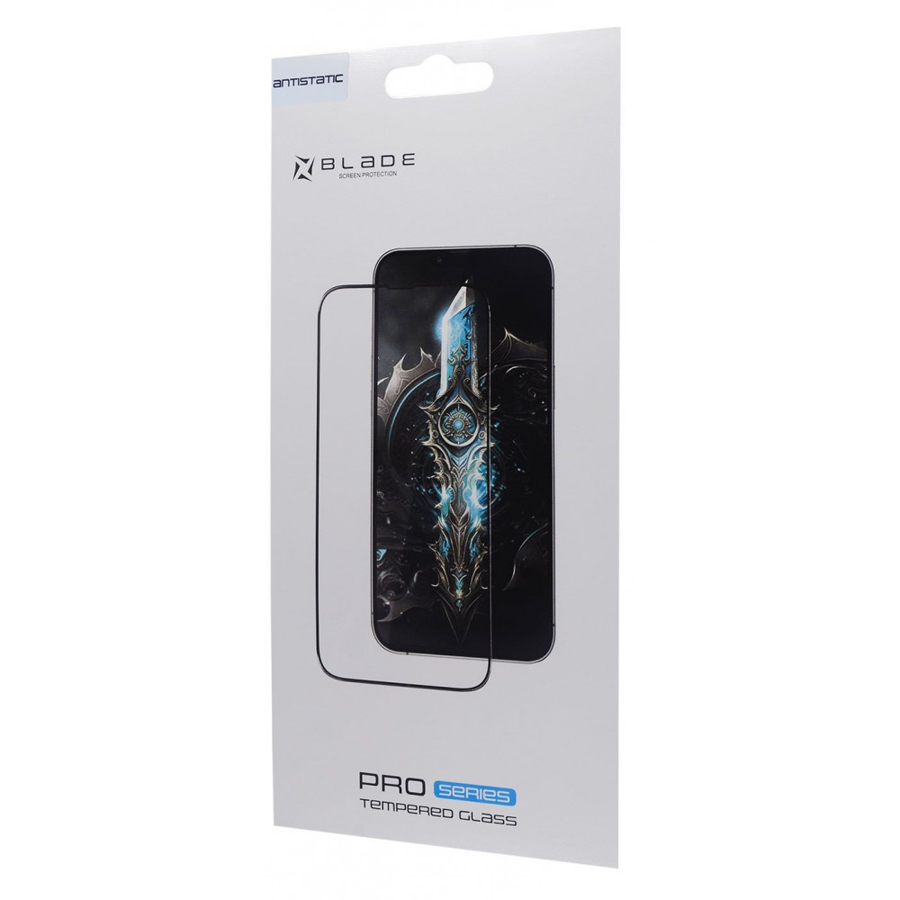 Защитное стекло BLADE ANTISTATIC Series Full Glue Samsung Galaxy A57 black (67216) Черный на картинке №2