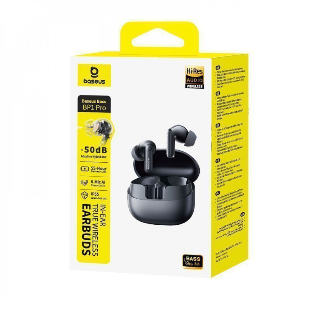 Беспроводные наушники Baseus Bass BP1 Pro - фото 1