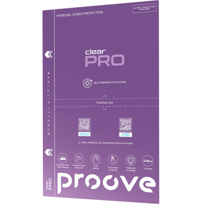 Купить Защитная гидрогелевая пленка Proove Hydrogel Screen Protection PRO Clear 59467 - Ncase