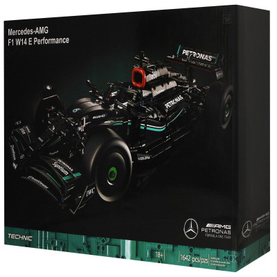 Купить Машинка-конструктор Mercedes-AMG Petronas F1 W14 E Performance (2023) 68216 - Ncase