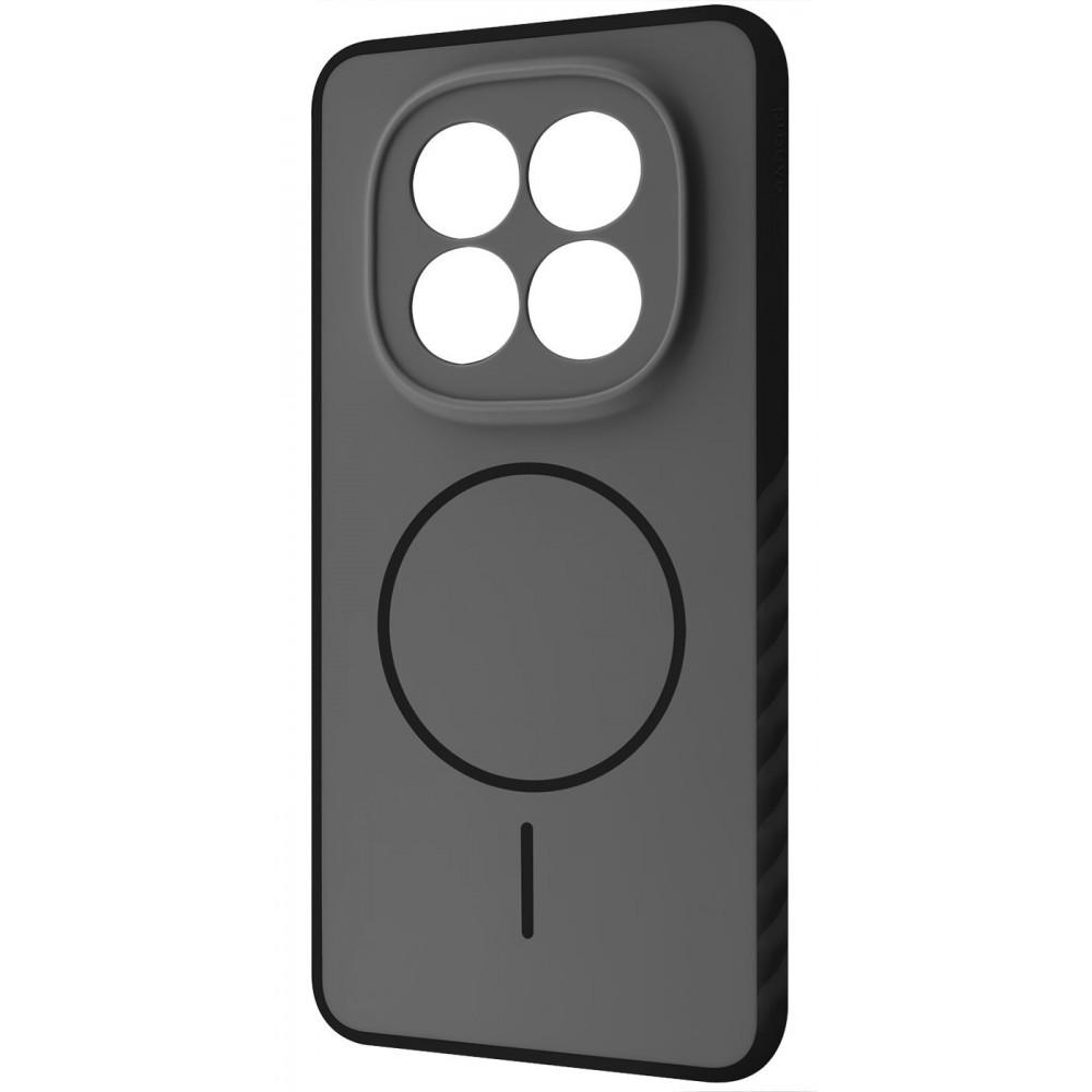 Чехол Proove Softline Case with Magnetic Ring Xiaomi Redmi Note 15 Pro 4G black (PCLCXRP1542) Черный на картинке №1