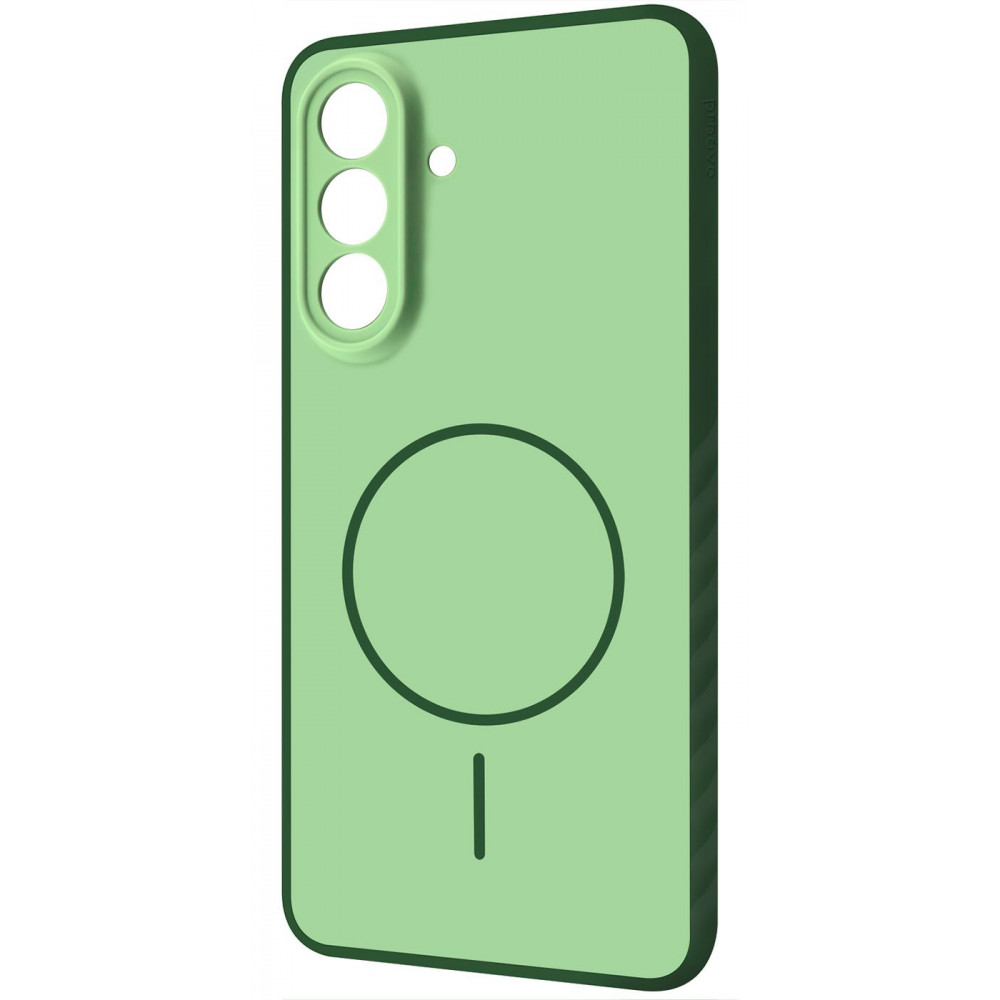 Чехол Proove Softline Case with Magnetic Ring Samsung Galaxy S26 green (PCLCSGS0266) Зелёный на картинке №1