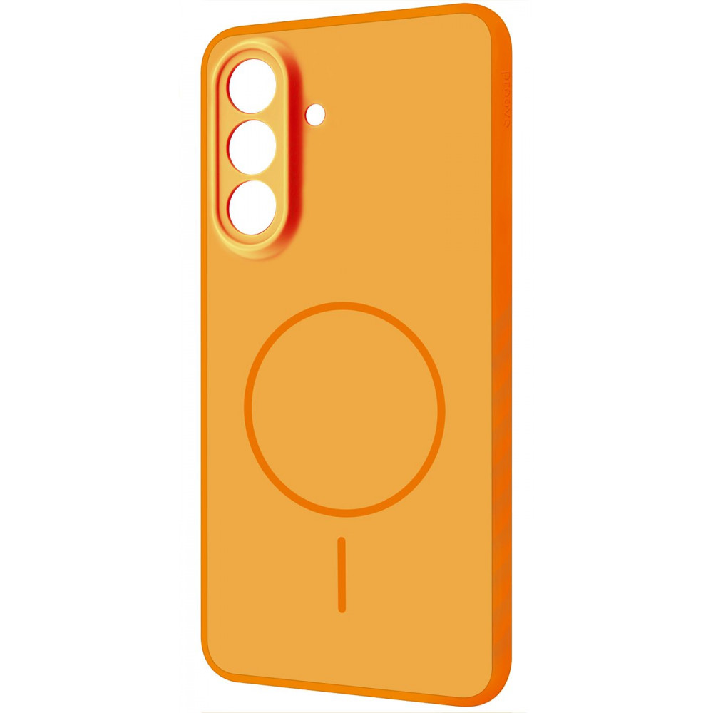 Чохол Proove Softline Case with Magnetic Ring Samsung Galaxy S26 orange (PCLCSGS02610) Оранжевий на малюнкі №1