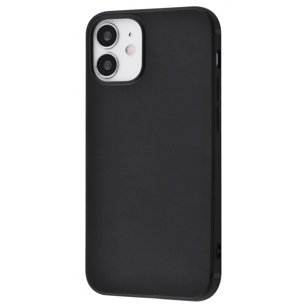 Чохол Силікон 0.5 mm Black Matt iPhone 12 mini — Придбати в Україні