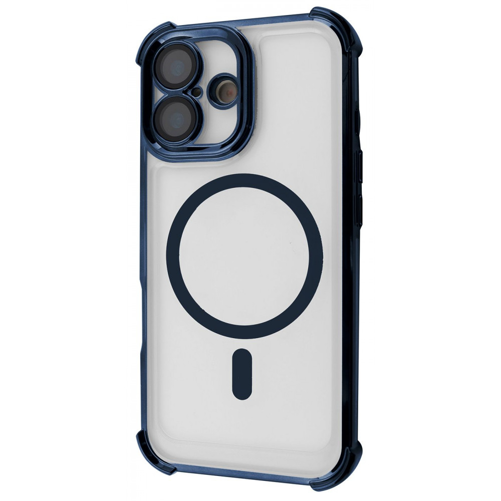Чохол New Matte Case with Magnetic Ring iPhone 15 Pro Max deep blue