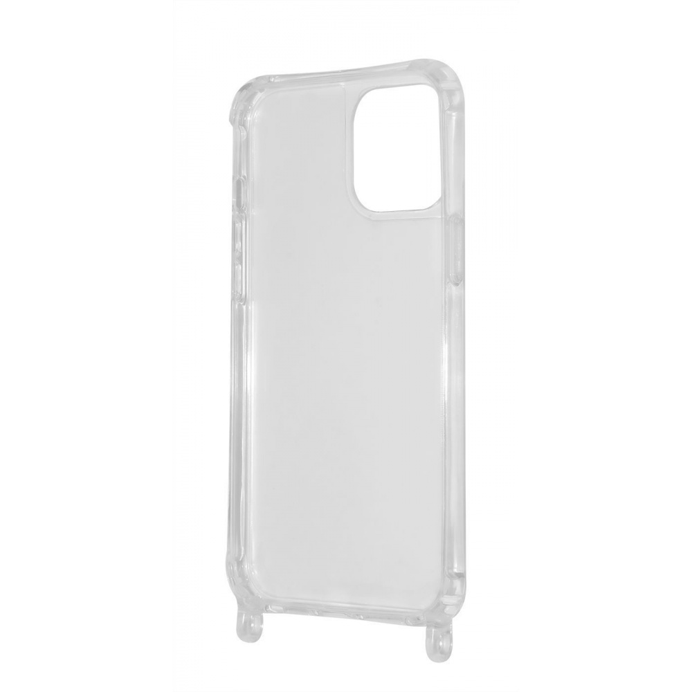 Чехол WAVE Clear Case with Strap iPhone 13 - фото 1