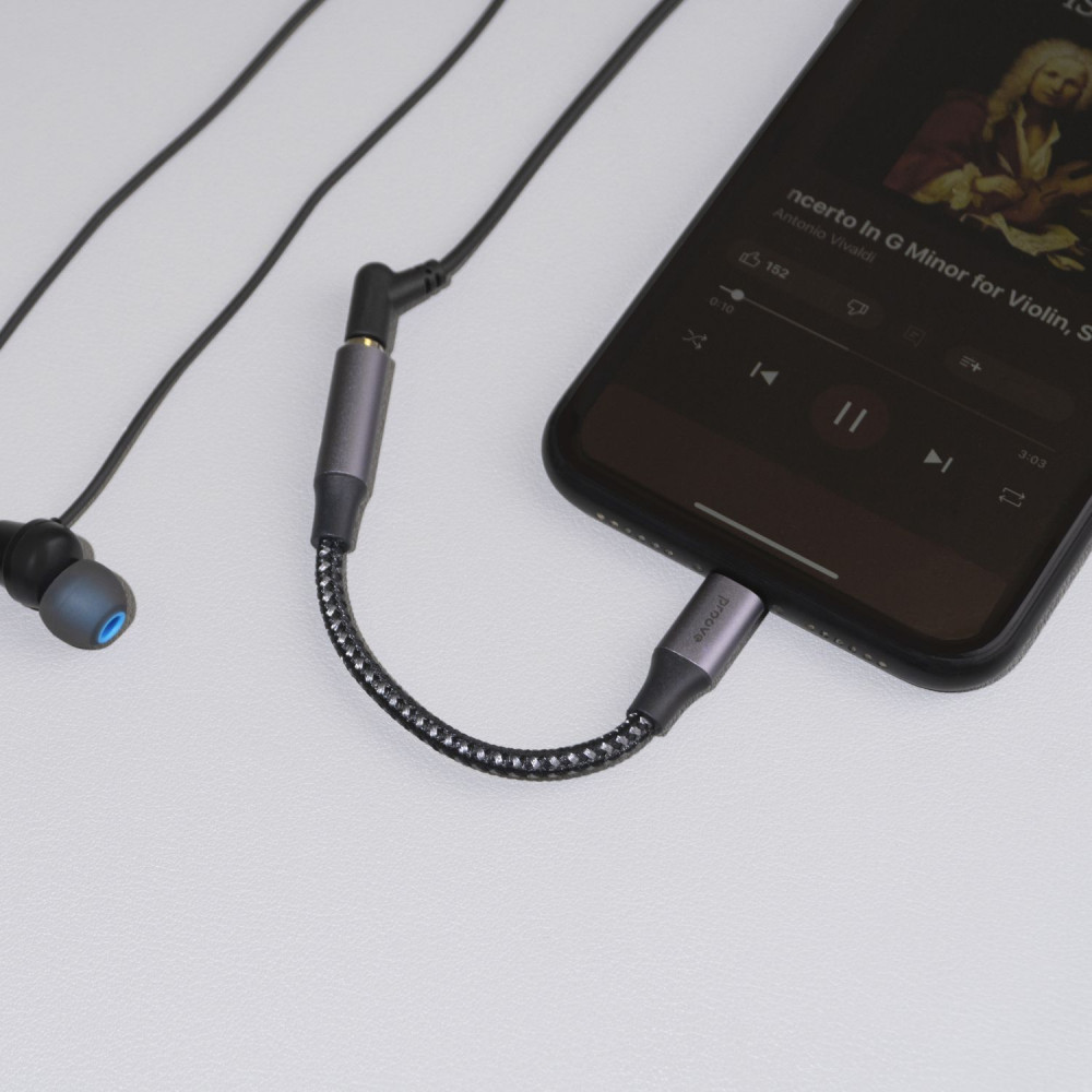 Кабель AUX Proove SoundMesh Type-C to 3.5mm (1m) — Придбати в Україні - фото 3