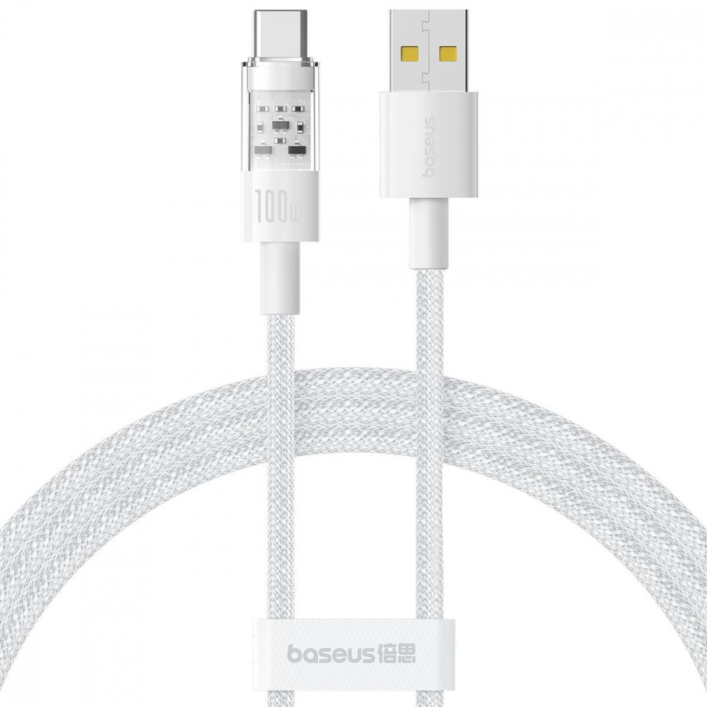 Кабель Baseus Gem Fast-Charging Data Cable Type-C 100W 2m — Придбати в Україні - фото 4