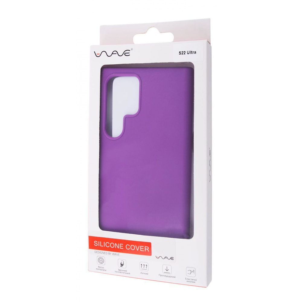 WAVE Full Silicone Cover Samsung Galaxy S22 Ultra - фото 1