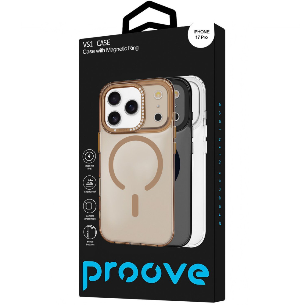 Чехол Proove VS1 Case with Magnetic Ring iPhone 17 Pro white на картинке №2
