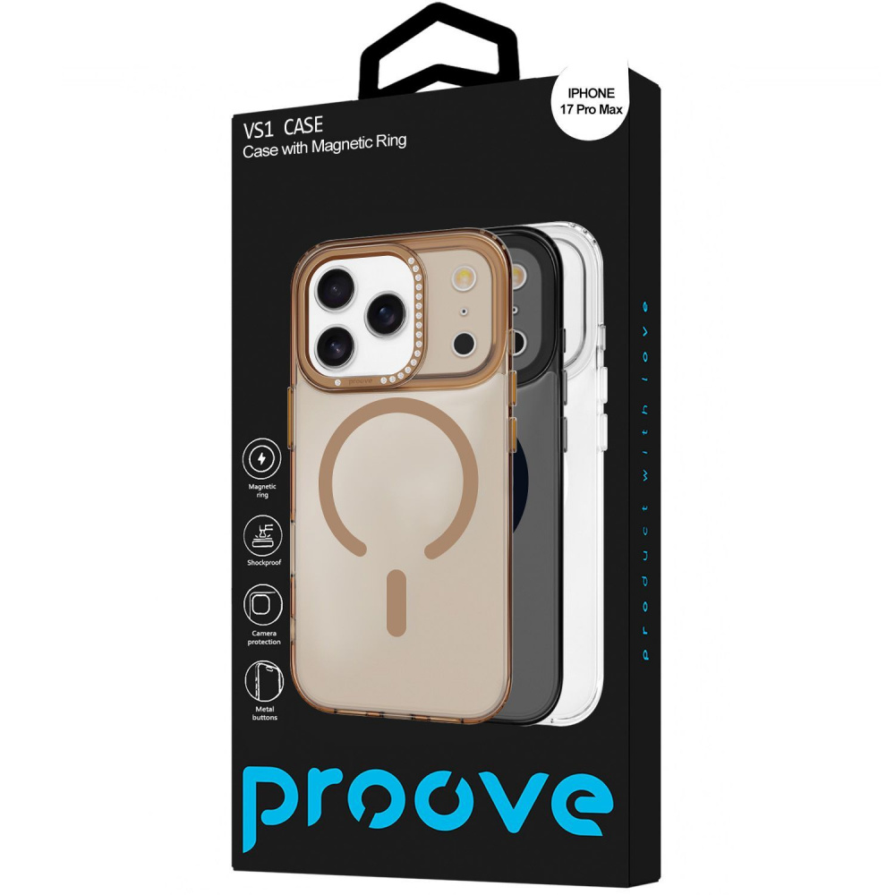 Чохол Proove VS1 Case with Magnetic Ring iPhone 17 Pro Max — Придбати в Україні - фото 1