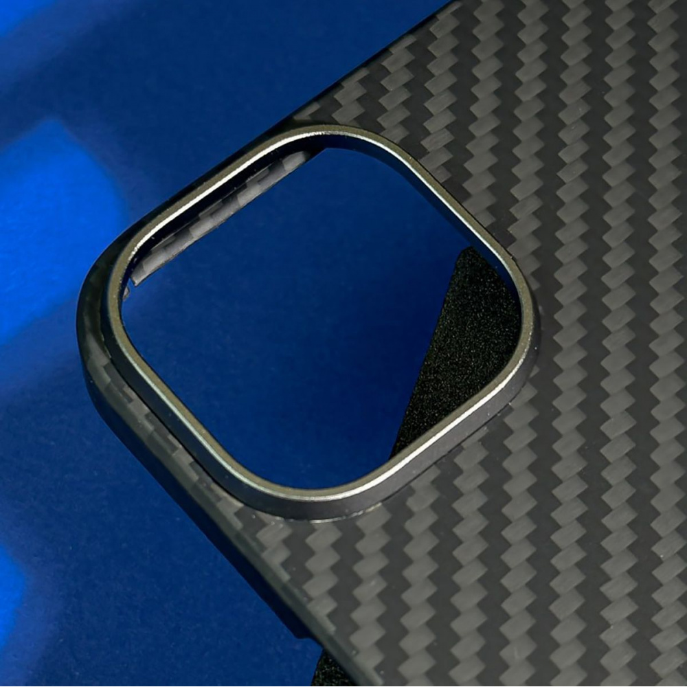 Чехол WAVE Premium Carbon Slim with Magnetic Ring iPhone 14 Pro Max - фото 6