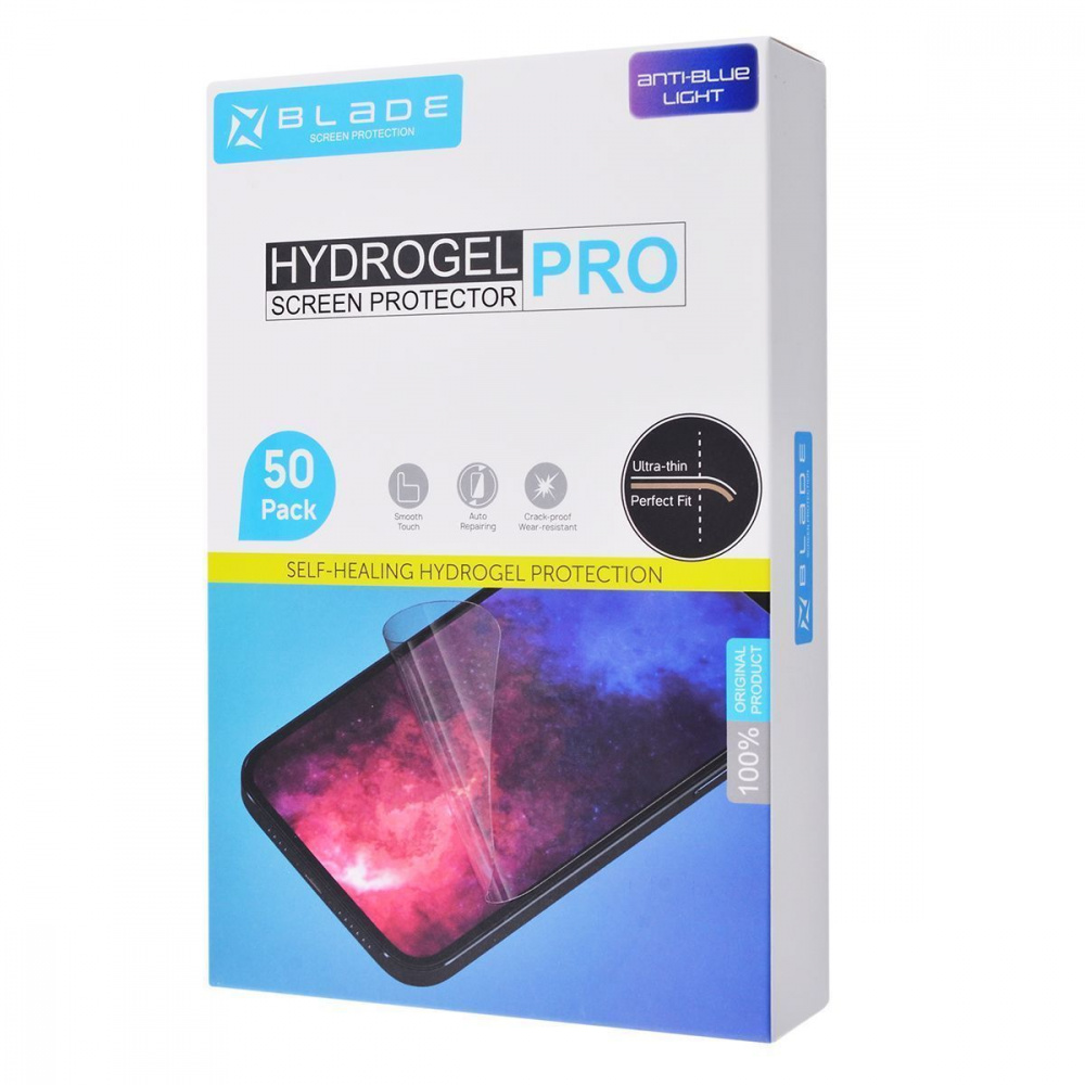Protective hydrogel film BLADE Hydrogel Screen Protection PRO (Edge Display) (anti-blue)