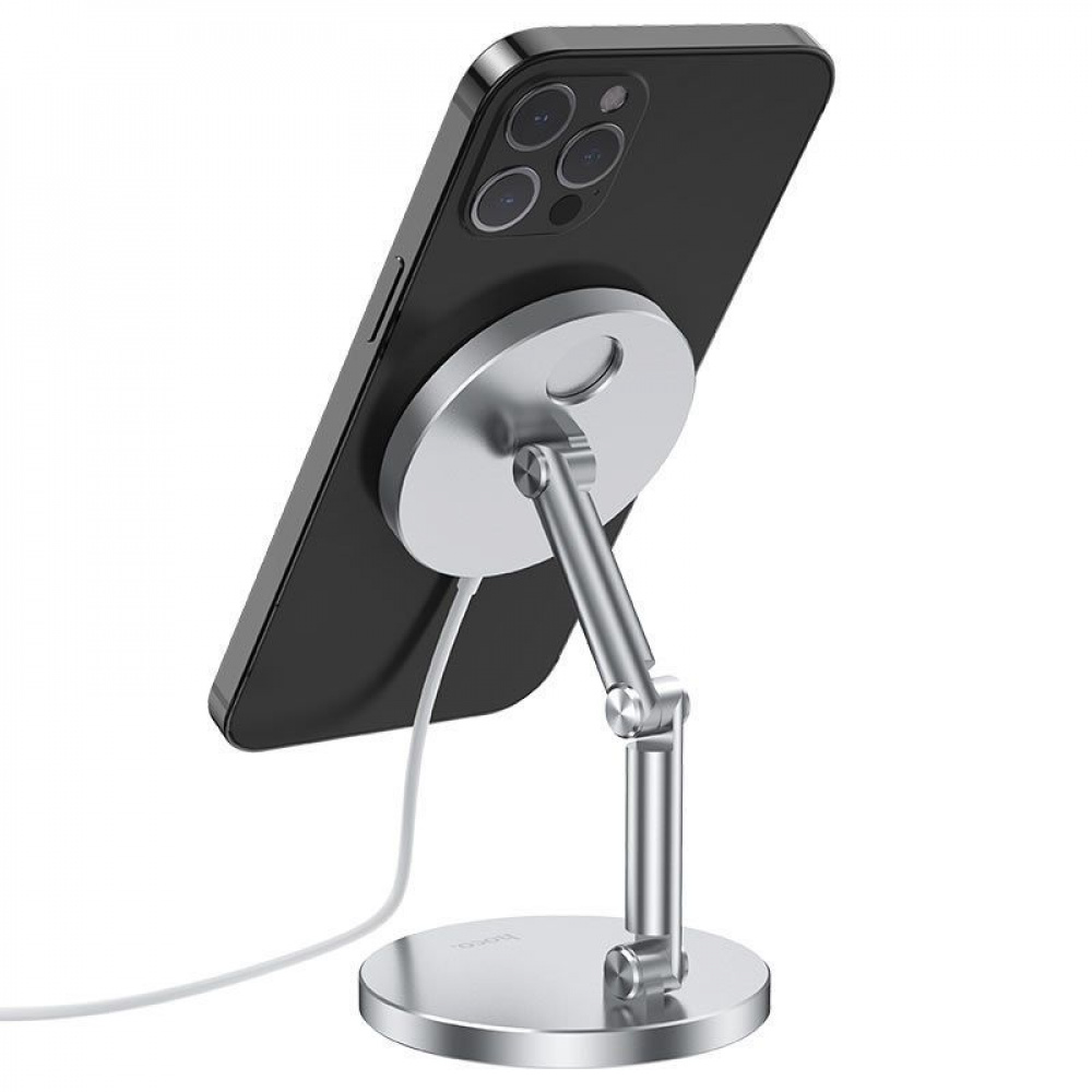 Magnetic wireless charging stand Hoco PH39 Daring - фото 4