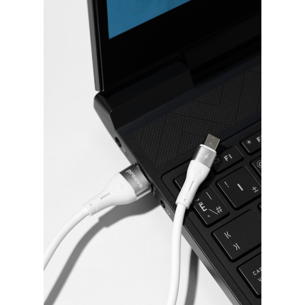 Кабель Proove Soft Silicone USB to Micro USB 2.4A (1m) - фото 9