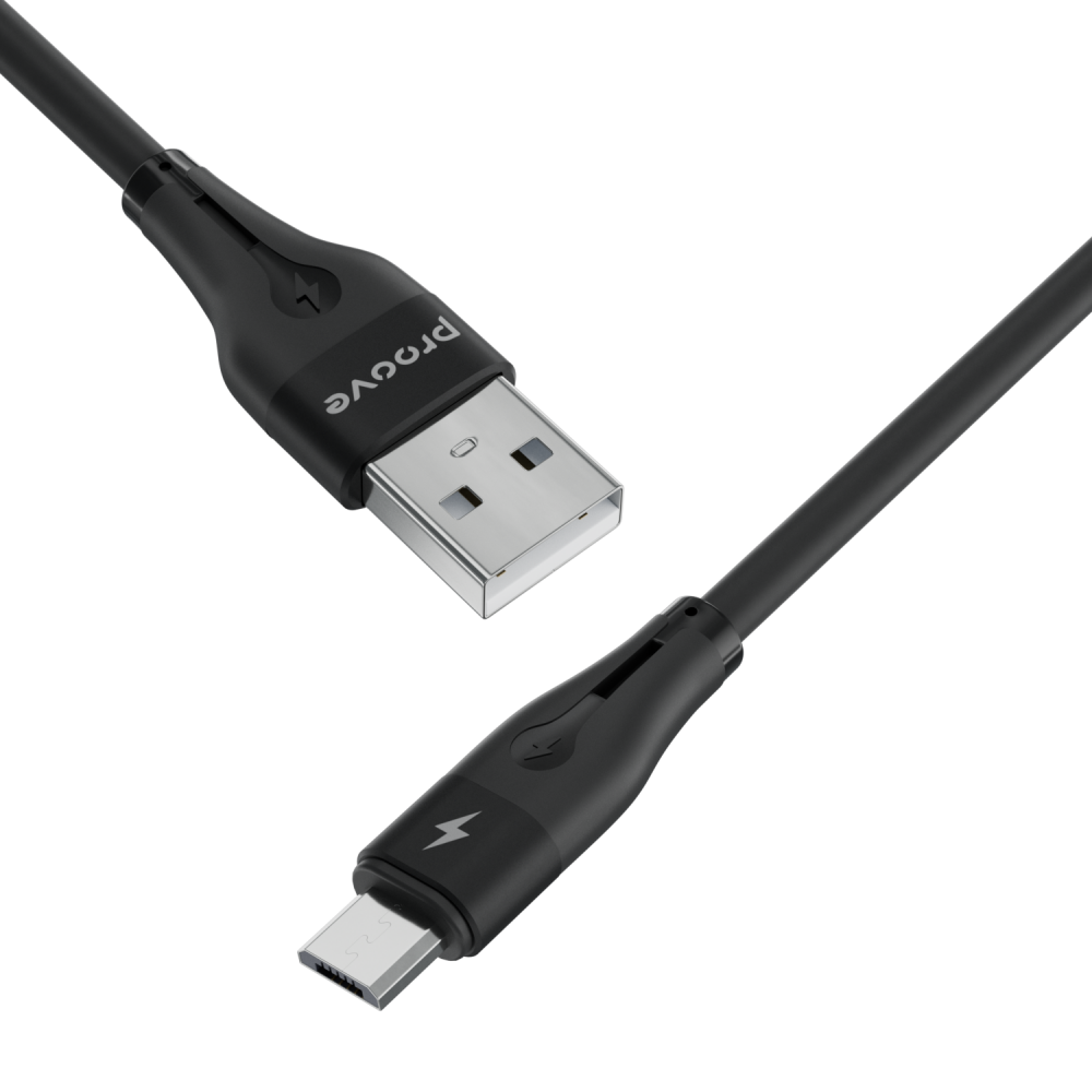 Кабель Proove Soft Silicone USB to Micro USB 2.4A (1m) - фото 3