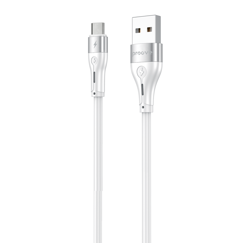 Кабель Proove Soft Silicone USB to Micro USB 2.4A (1m) - фото 11