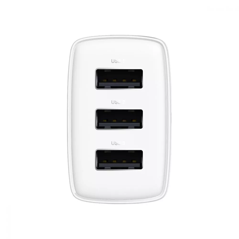 МЗП Baseus Compact 17W (3 USB) — Придбати в Україні - фото 8