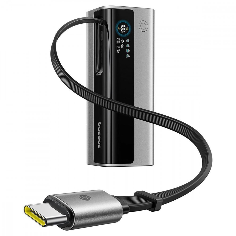 Портативная Батарея Baseus EnerGeek 145W 20000mAh gray (E0027B01) Серый на картинке №3