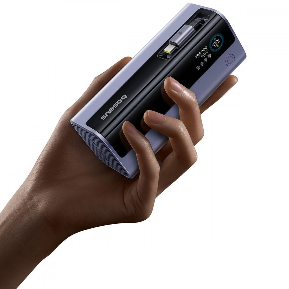 Портативная Батарея Baseus EnerGeek 145W 20000mAh gray (E0027B01) Серый на картинке №4