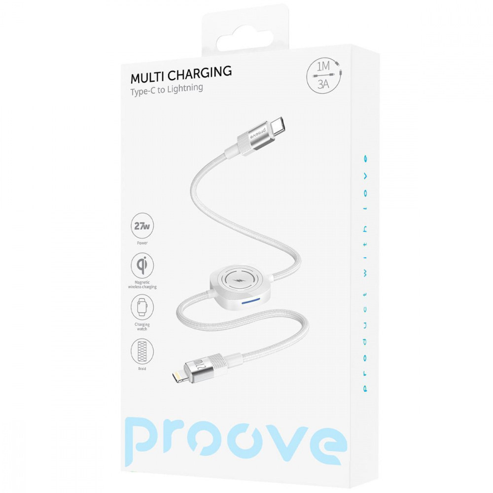 Кабель Proove Multi Charging Type-C to Lightning 27W - фото 1