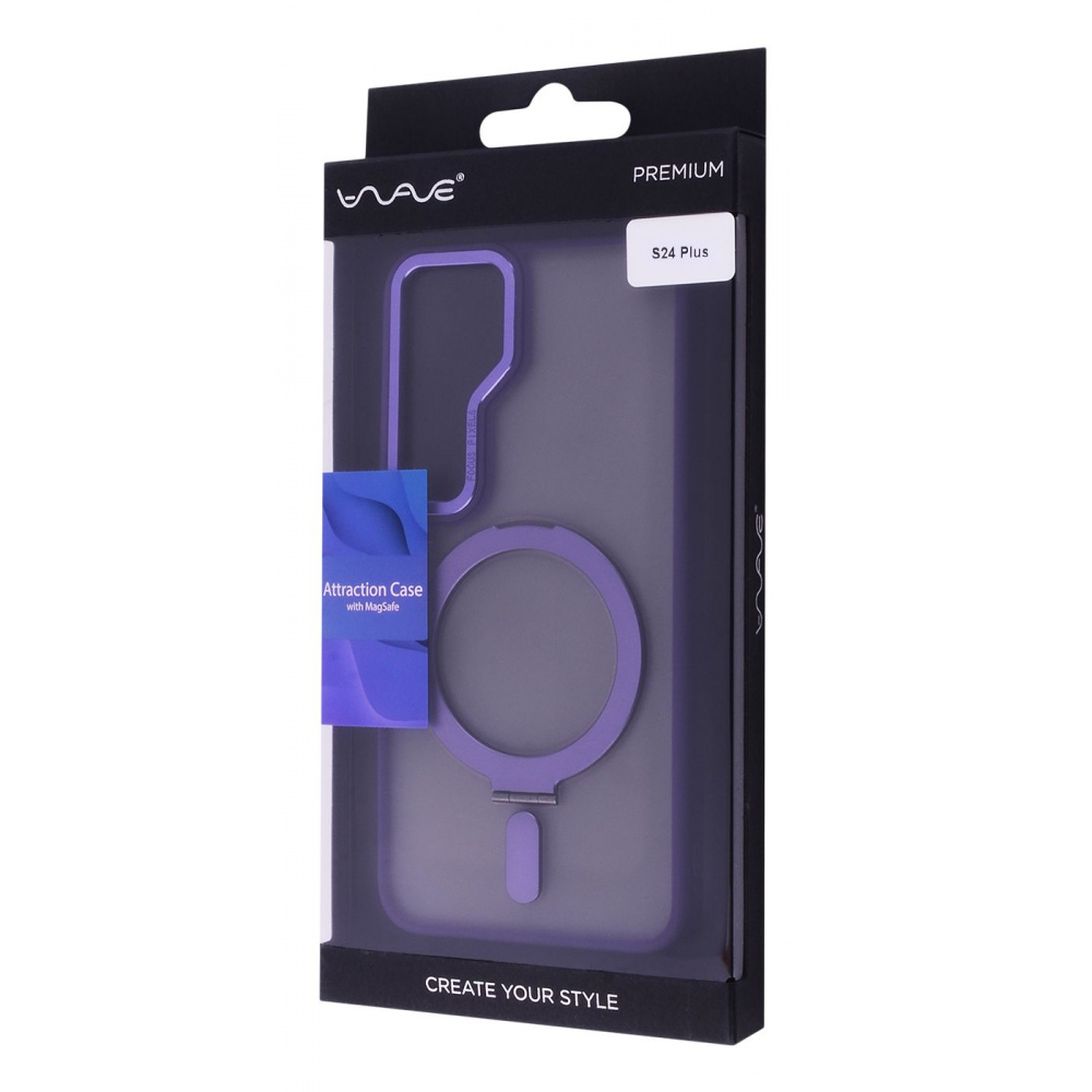 Чехол WAVE Attraction Case with Magnetic Ring Samsung Galaxy S24 Plus - фото 1