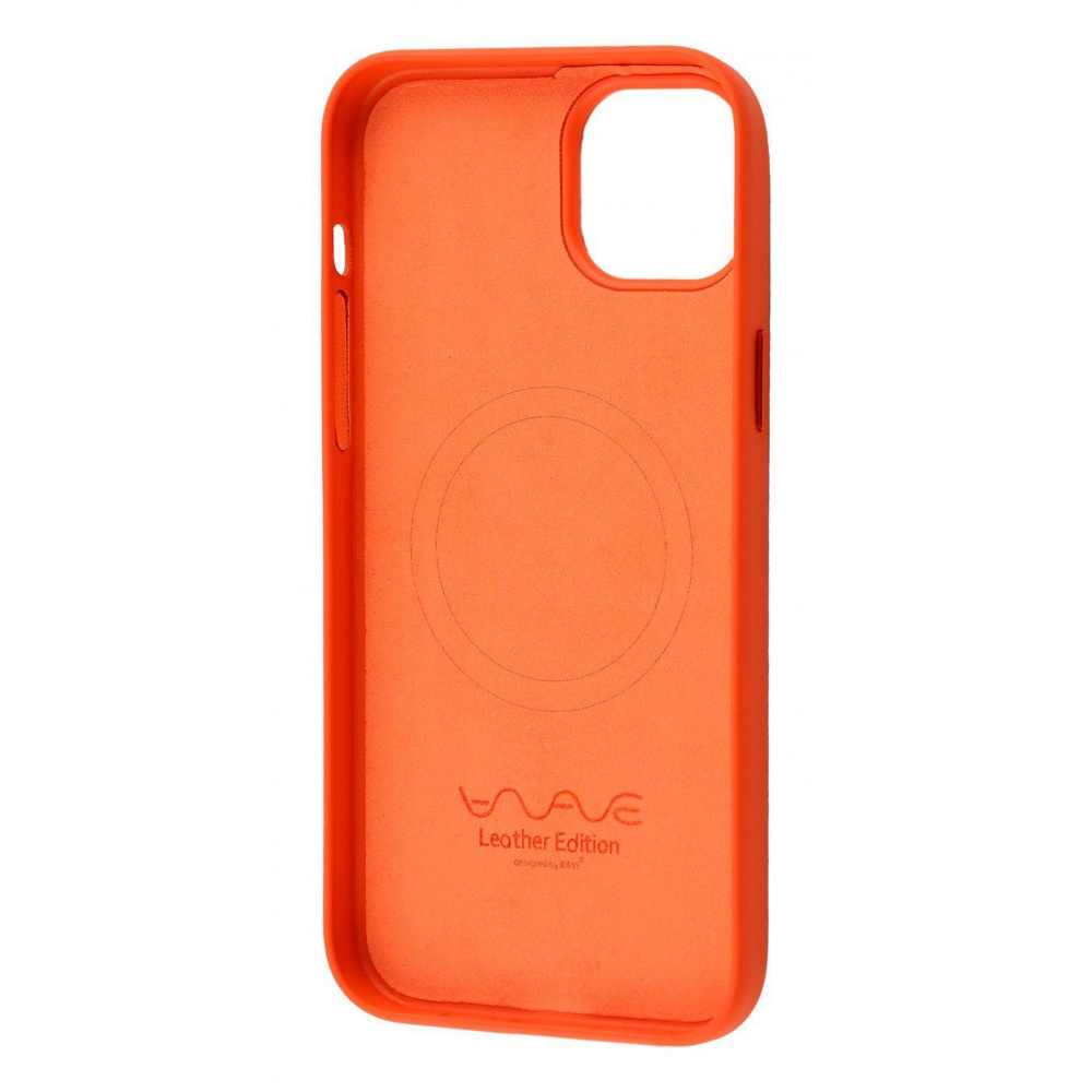 Чохол WAVE Premium Leather Edition Case with Magnetic Ring iPhone 15 Plus — Придбати в Україні - фото 8