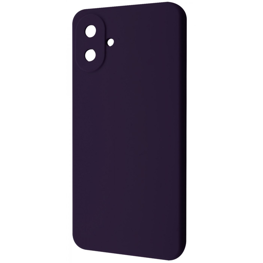 Чохол WAVE Full Silicone Cover Samsung Galaxy A07 dark purple на малюнкі №1