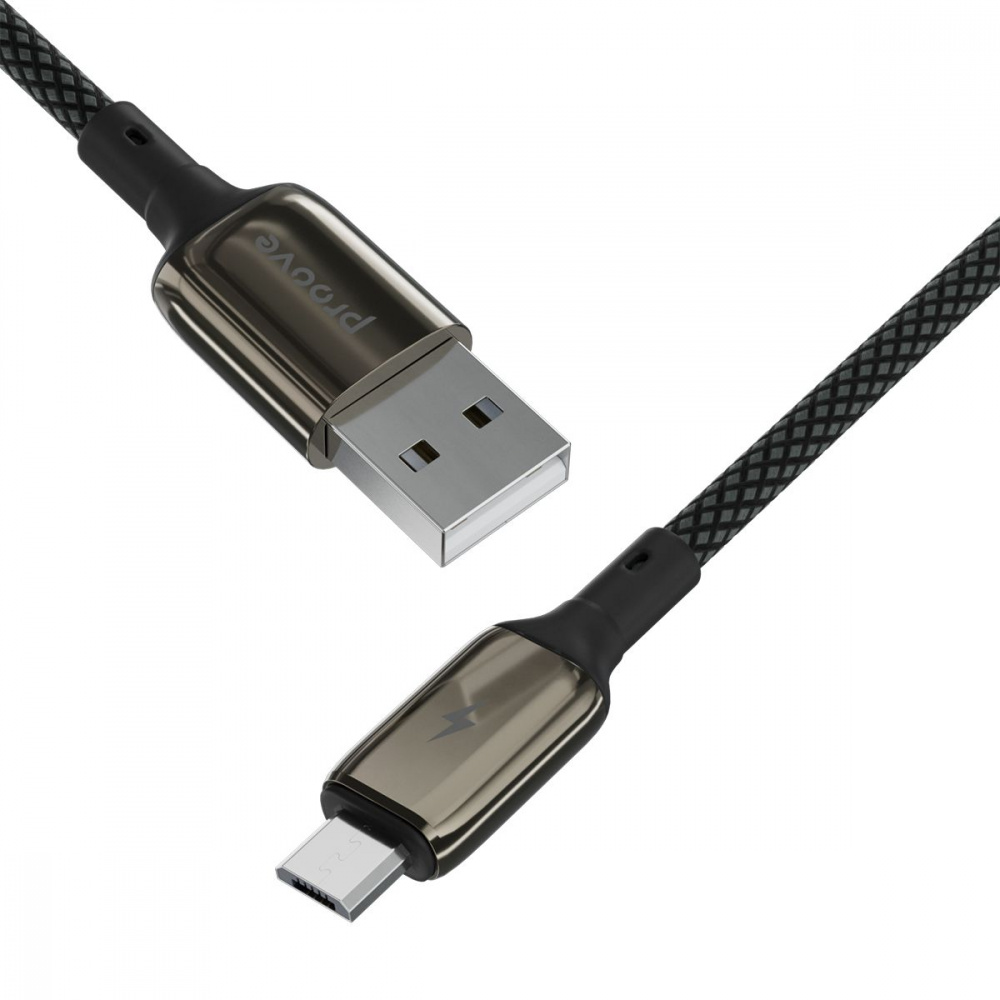 Кабель Proove Dense Metal Micro USB 2.4A (1m) - фото 6