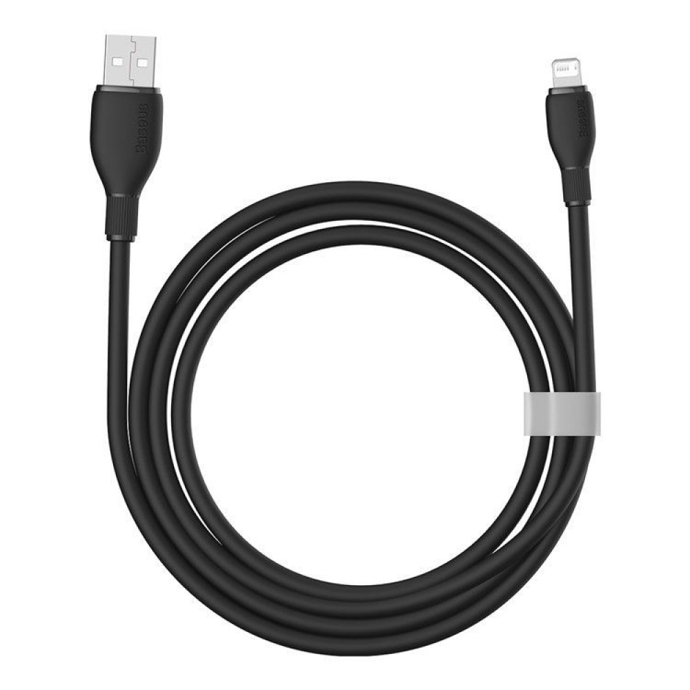 Кабель Baseus Pudding Series Fast Charging Lightning 2.4A (2m) — Придбати в Україні - фото 1