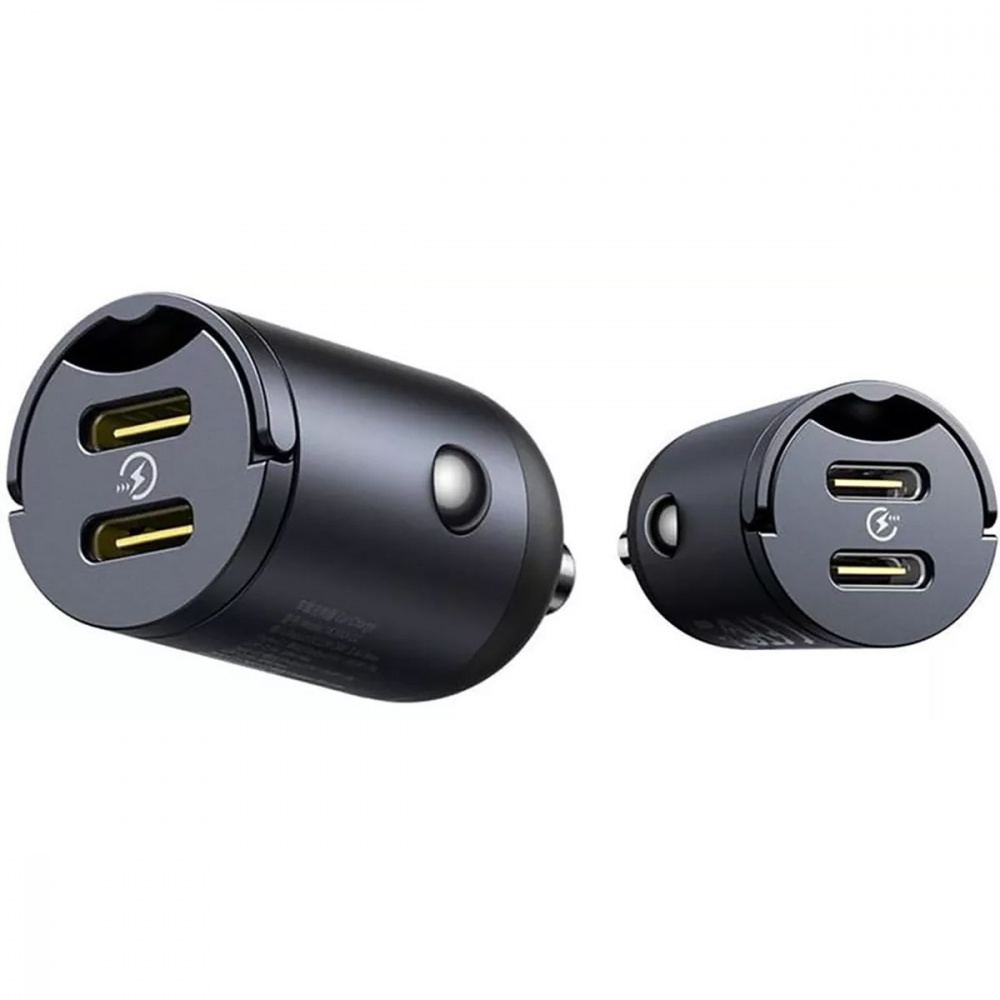 АЗП Baseus Tiny Star Mini Car Charger 2xType-C 30W — Придбати в Україні - фото 4