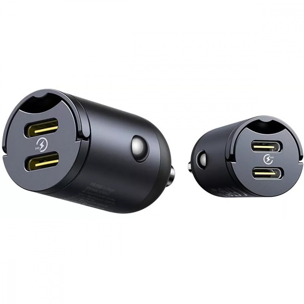 АЗП Baseus Tiny Star Mini Car Charger 2xType-C 30W — Придбати в Україні - фото 4