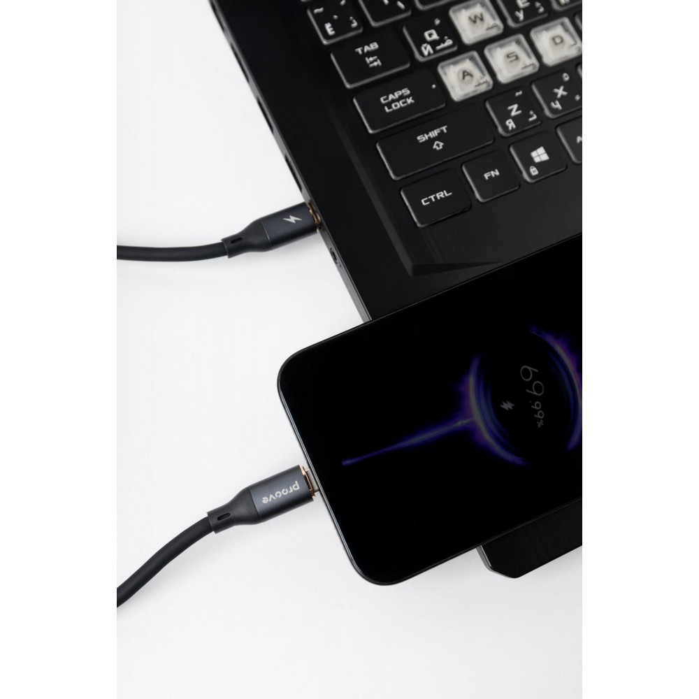 Кабель Proove PowerFull Type-C to Type-C 100W (1.5m) — Придбати в Україні - фото 5
