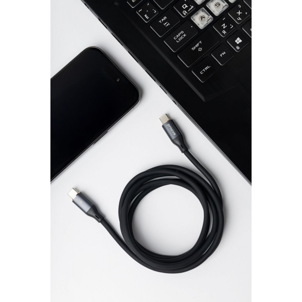Кабель Proove PowerFull Type-C to Type-C 100W (1.5m) — Придбати в Україні - фото 8