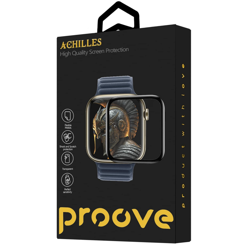 Захисне скло Proove Achilles Apple Watch Series 7/8/9/SE3 41 mm — Придбати в Україні - фото 1