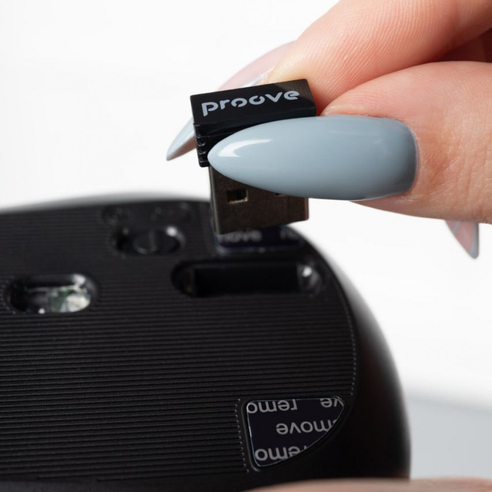 Беспроводная мышь Proove Comet black (WMCM00022001) Черный на картинке №15