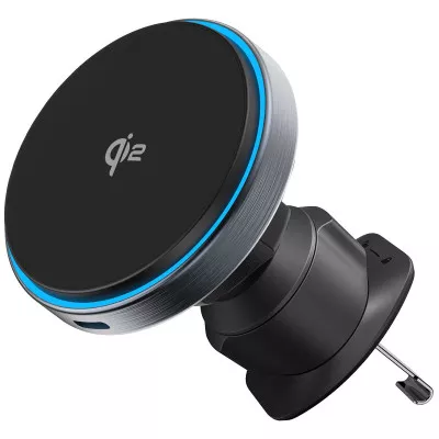Автомобільний тримач з Бездротовим ЗП Proove Titanium Circle Qi2 15W — Придбати в Україні