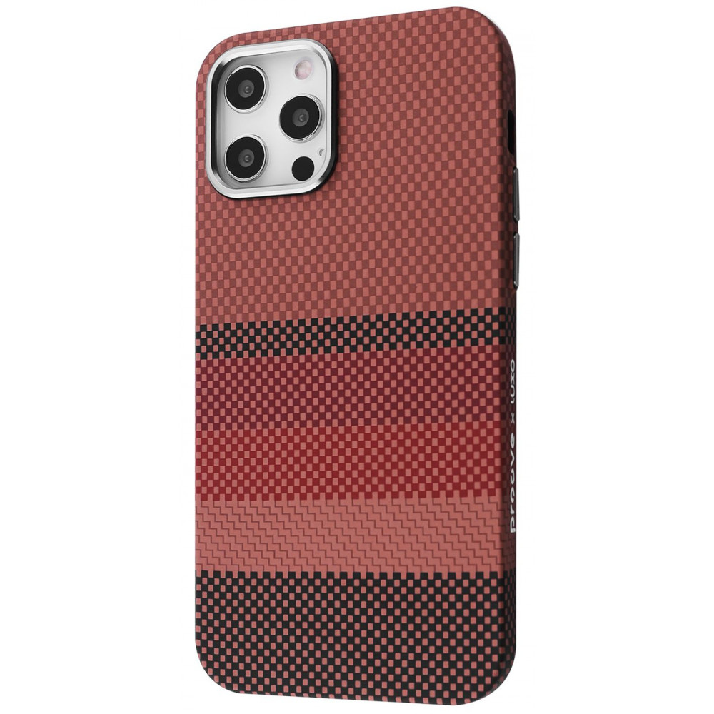 Чохол Proove Gleam Case with Magnetic Ring iPhone 12 Pro Max gold borders на малюнкі №1