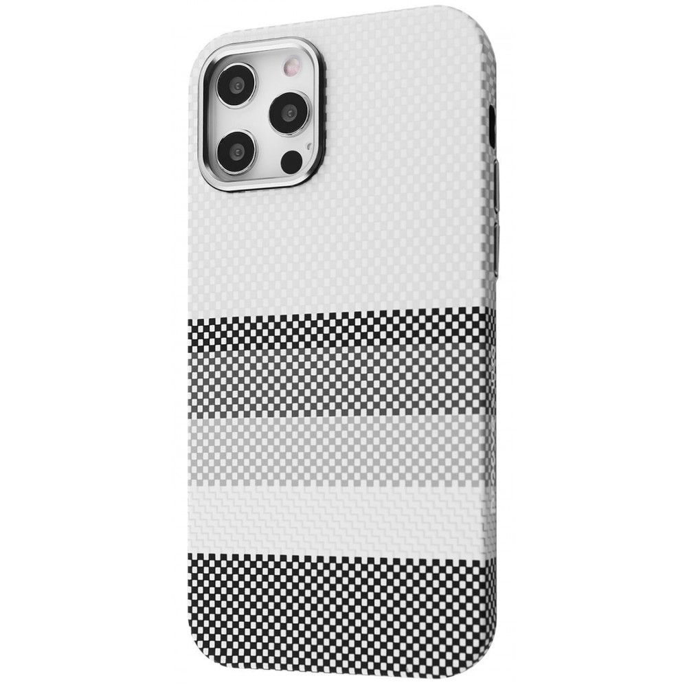 Чохол Proove Gleam Case with Magnetic Ring iPhone 12 Pro Max white borders на малюнкі №1