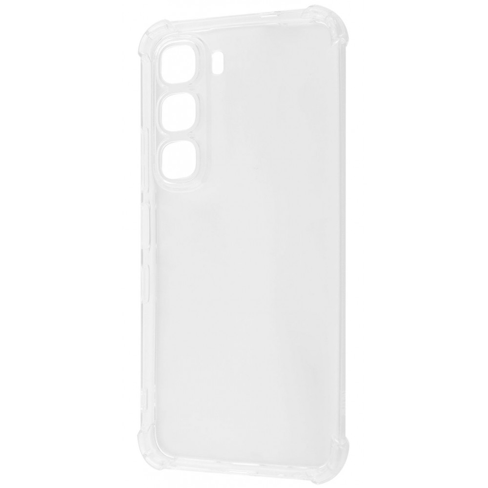 Чохол WXD Силікон 0.8 mm HQ Infinix Hot 60i clear (64957) Прозорий на малюнкі №1