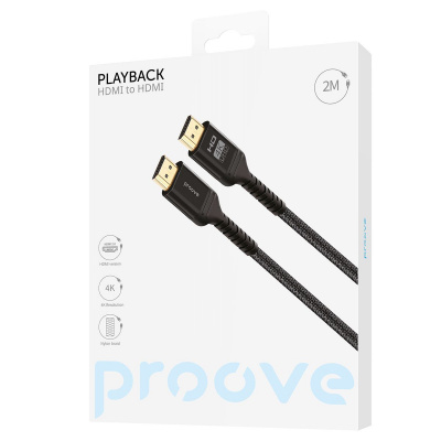 Купить Кабель Proove PlayBack HDMI to HDMI 2м 51262 - Ncase