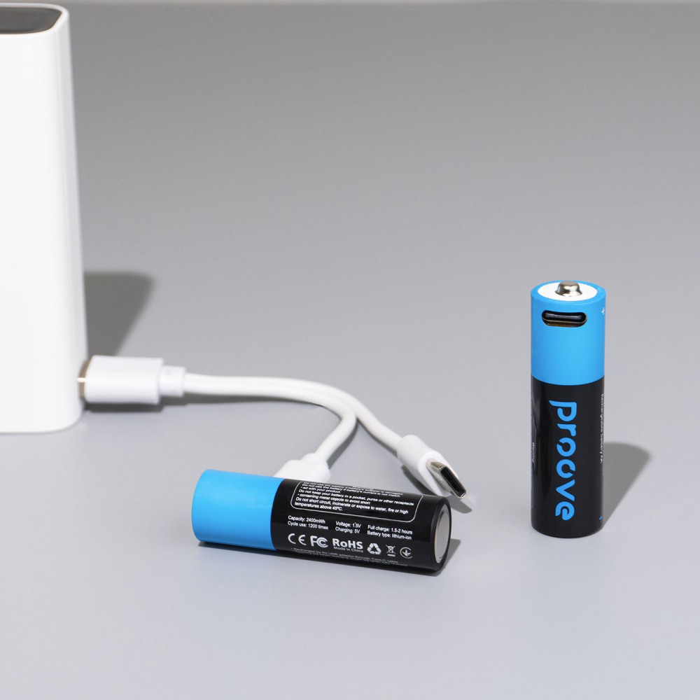 Акумуляторні батарейки Proove Compact Energy AA 2 pcs — Придбати в Україні - фото 6