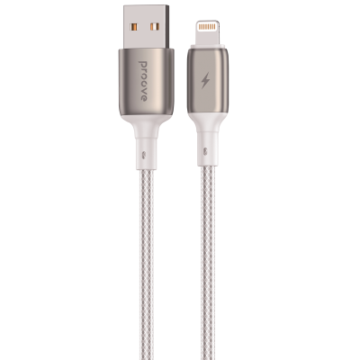 Кабель Proove Dense Metal USB to Lightning 2.4A (2m) — Придбати в Україні