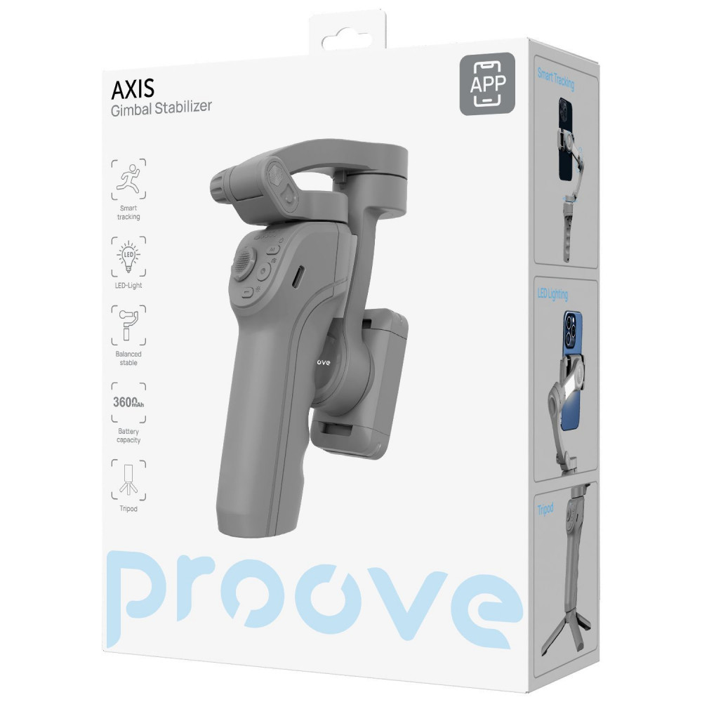Стабілізатор Proove Axis Gimbal Stabilizer — Придбати в Україні - фото 1