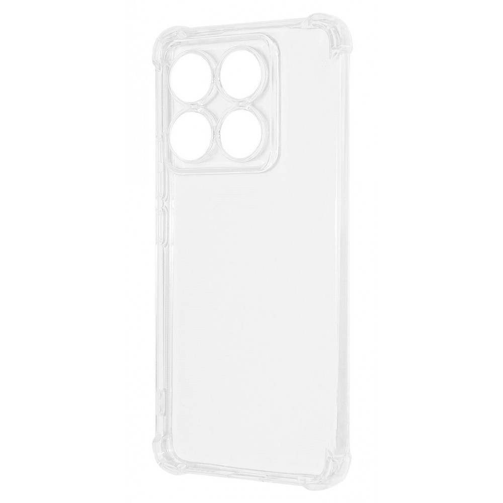 Чехол WXD Силікон 0.8 mm HQ Xiaomi 17T clear (68489) Прозрачный на картинке №1