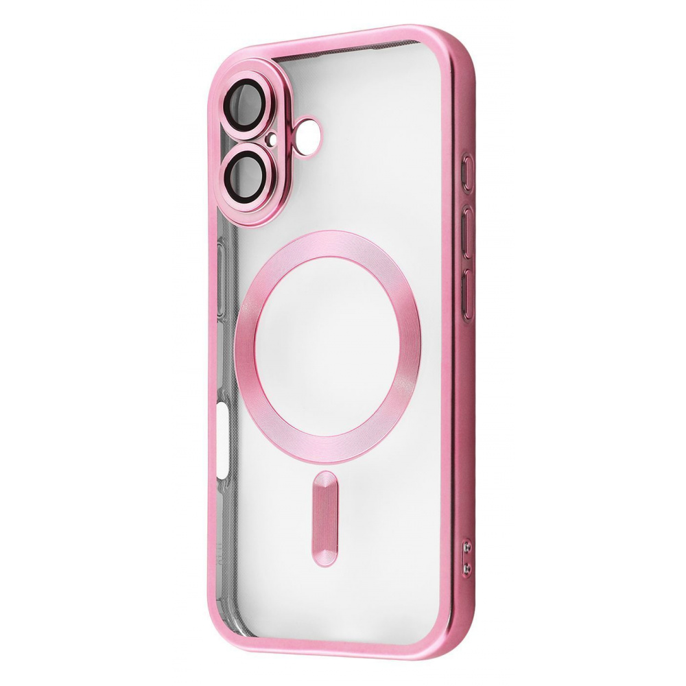 Чехол Metal Matte Case with Magnetic Ring iPhone 16 Plus - фото 5